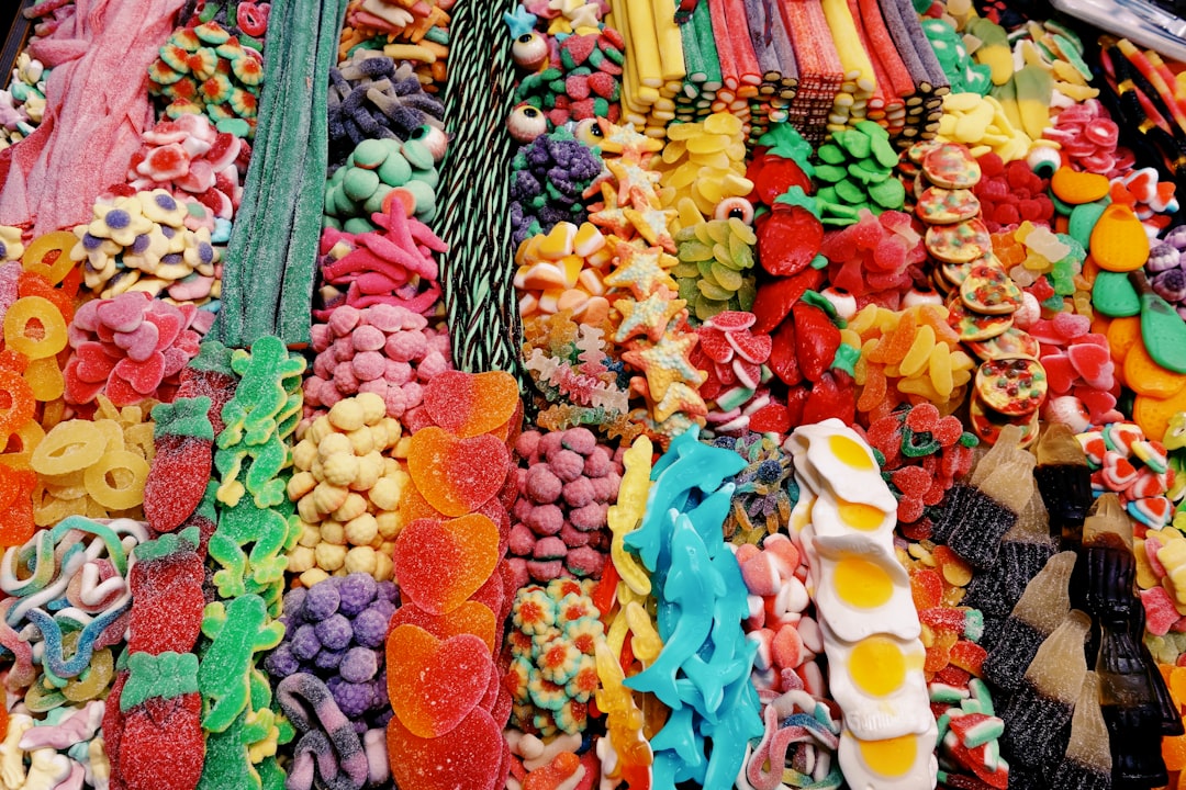 assorted-color fruits on display
