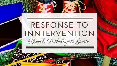 Response To Intervention: Start Up Packet